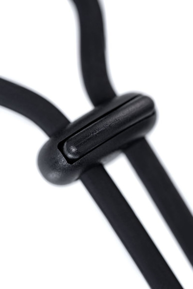 Черное эрекционное лассо на пенис Jat Черное эрекционное лассо на пенис Jat