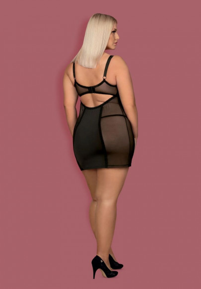 Облегающая сорочка Amallie с полупрозрачными вставками