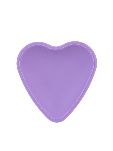 Фиолетовый нереалистичный дилдо Emotional Plus - 13 см.