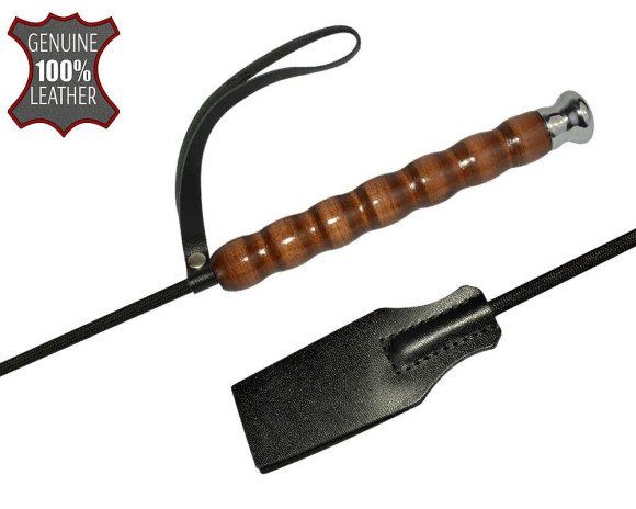 Чёрный стек с фигурной ручкой - 70 см. Чёрный стек с фигурной ручкой - 70 см.