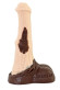 Коричнево-бежевый малый фаллос жеребца Коди - 20 см. Коричнево-бежевый малый фаллос жеребца Коди - 20 см.