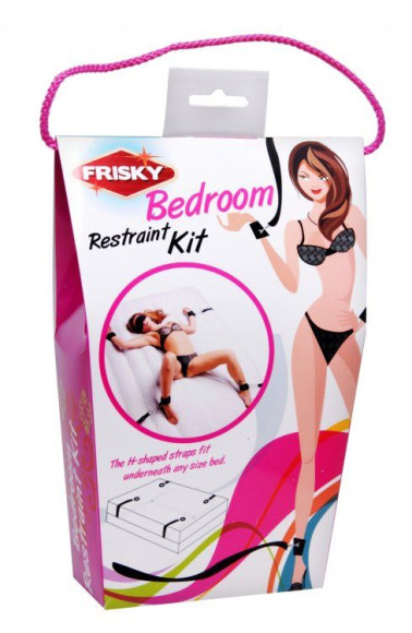 Бондаж для фиксации на кровати Frisky Bedroom Restraint Kit Бондаж для фиксации на кровати Frisky Bedroom Restraint Kit