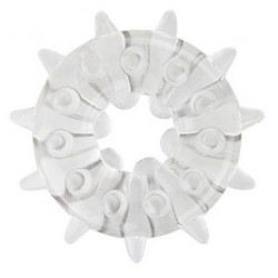 Прозрачное кольцо на пенис Heavy Cock Ring Stimulator