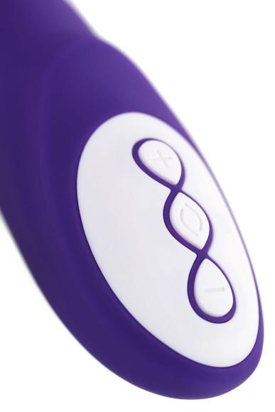 Нереалистичный фиолетовый вибратор SYRIN - 21 см. Нереалистичный фиолетовый вибратор SYRIN - 21 см.