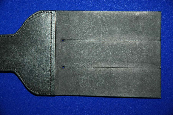 Трёхпалая кожаная шлёпалка