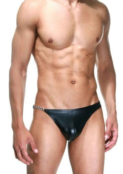 Мужские трусы-слипы с металлическим декором Мужские трусы-слипы с металлическим декором