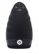 Черный вибромастурбатор для мужчин с подогревом Черный вибромастурбатор для мужчин с подогревом