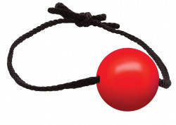 Красный съедобный кляп-шар Candy Gag 