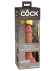 Кофейный фаллоимитатор 6 Silicone Dual Density Cock - 17 см. Кофейный фаллоимитатор 6 Silicone Dual Density Cock - 17 см.