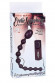 Анальная цепочка Erotic Symphony с вибрацией черная