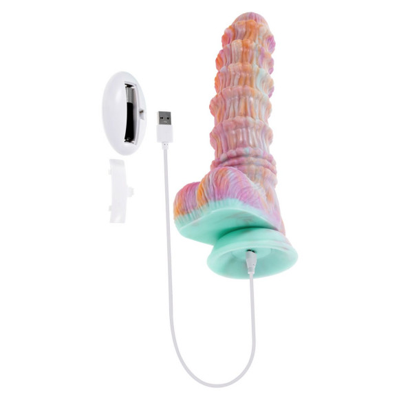 Фантазийный вибратор на присоске Fantasy - 27,6 см.