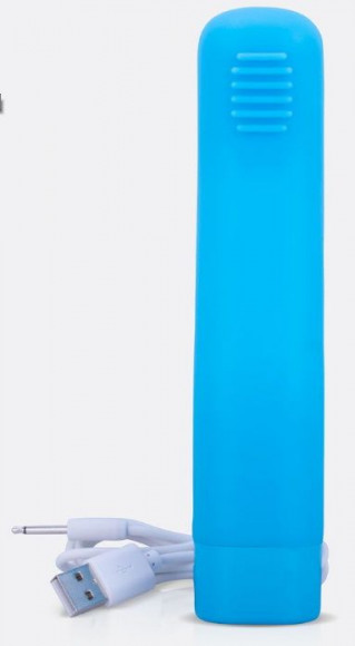 Изогнутый вибратор Reach It Charged Vibe - 17 см.