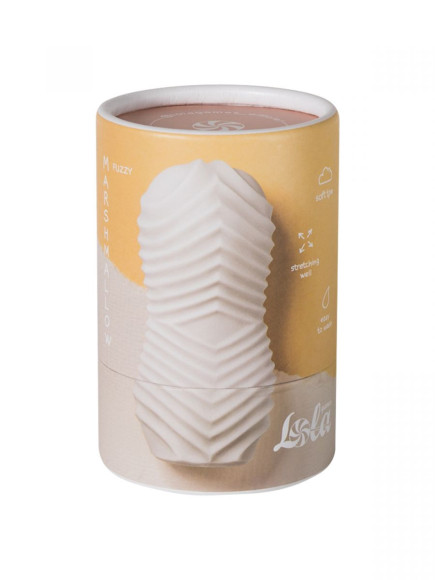 Белый мастурбатор Fuzzy Белый мастурбатор Fuzzy