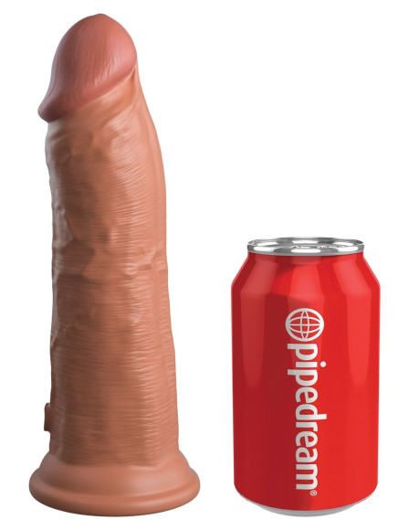 Кофейный фаллоимитатор 8 Silicone Dual Density Cock - 22,8 см. Кофейный фаллоимитатор 8 Silicone Dual Density Cock - 22,8 см.