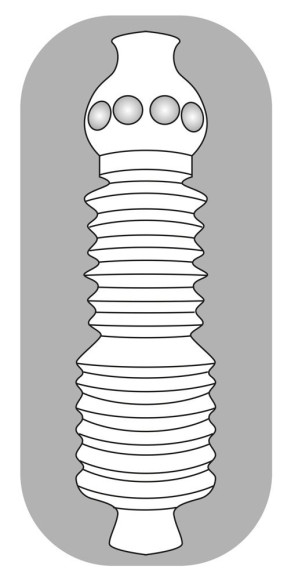 Прозрачный мастурбатор Pocket Masturbator Twister Прозрачный мастурбатор Pocket Masturbator Twister