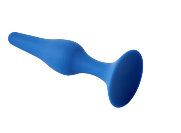 Синяя анальная пробка Gravity S - 10,5 см. Синяя анальная пробка Gravity S - 10,5 см.