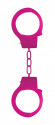 Розовые наручники OUCH! Pink