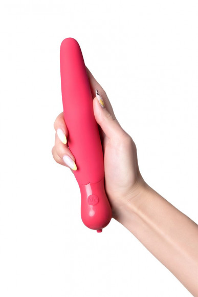 Розовый вибратор-ротатор PPP PERO-PERO ZENGI - 21,5 см.