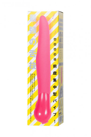 Розовый вибратор-ротатор PPP PERO-PERO ZENGI - 21,5 см.