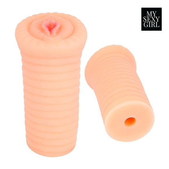 Реалистичный мастурбатор-вагина телесного цвета с вибрацией Реалистичный мастурбатор-вагина телесного цвета с вибрацией