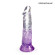 Фиолетовый гибкий фаллоимитатор - 18,5 см. Фиолетовый гибкий фаллоимитатор - 18,5 см.