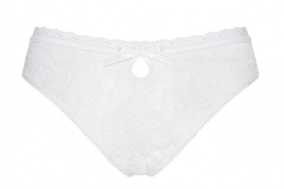 Кружевные трусики Swanita с атласными бантиками