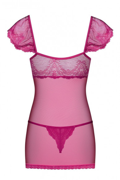 Полупрозрачная сорочка Lillove с  крылышками 